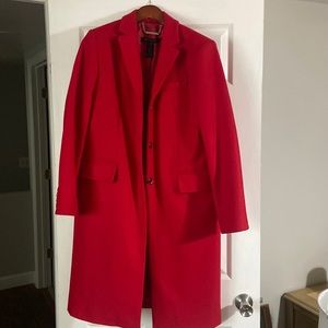 Fabulous red coat! ❤️ Marc Jacobs!